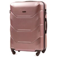Rose Gold PEACOCK suur reisikohver