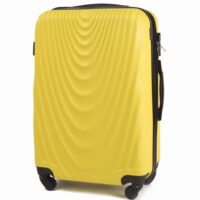 Kollane FALCON keskmine reisikohver