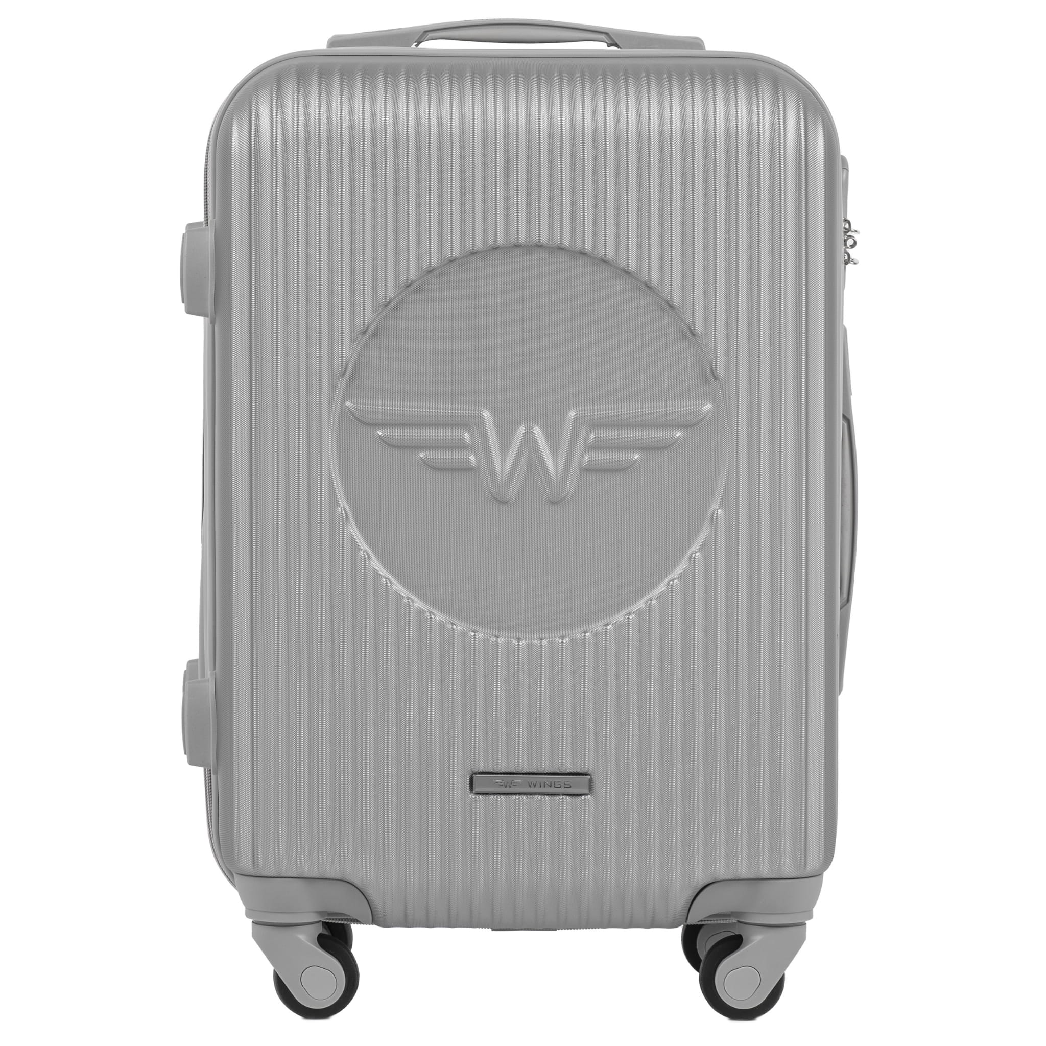SWL01-hõbedane-käsipagasi-kohver-S-ABS(plastik)-38l-kohvrimaailm-eest