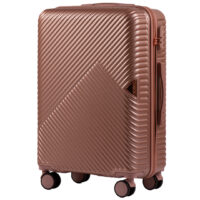Rose Gold DOVE keskmine reisikohver