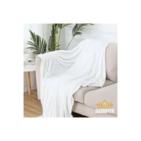 Pehme flanell pleed beež 160 x 200