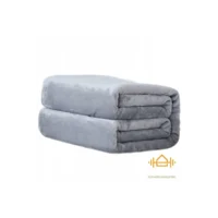 Pehme flanell pleed hall 160 x 200