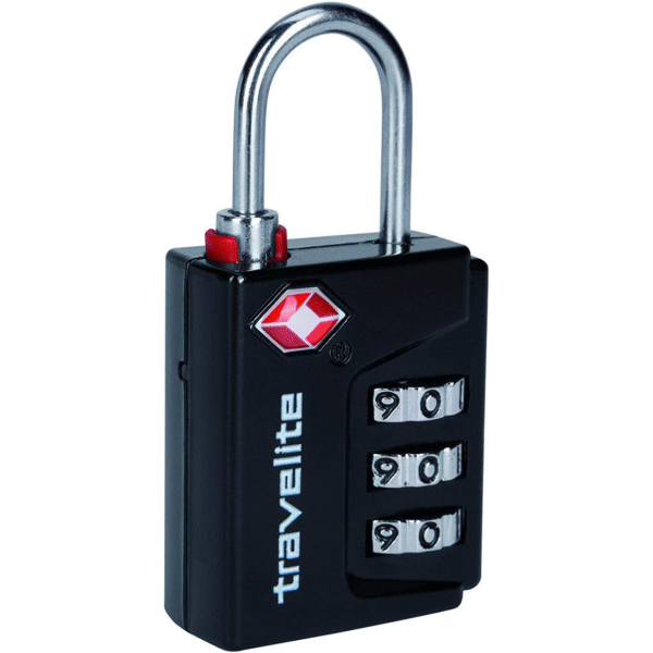 TSA Kohvrilukk TRAVELITE Black