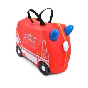 Tuletõrjeauto Frank ride-on TRUNKI laste kohver