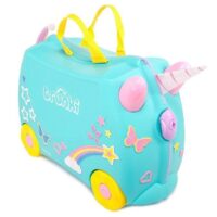 Ükssarvik Una ride-on TRUNKI laste kohver