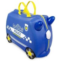 Politseiauto Percy ride-on TRUNKI laste kohver