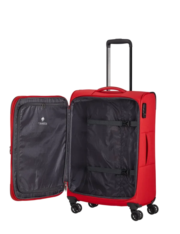 Chios TRAVELITE Red keskmine reisikohver