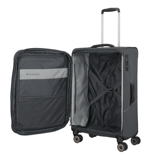 Skaii TRAVELITE Anthracite keskmine reisikohver