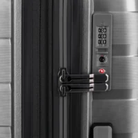 Air Base TRAVELITE Anthracite Metallic keskmine reisikohver