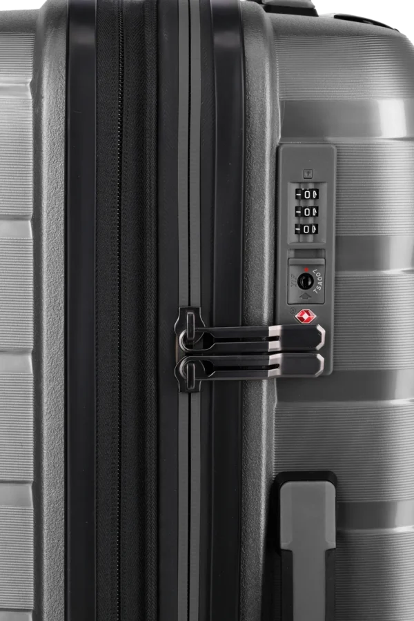 Air Base TRAVELITE Anthracite Metallic keskmine reisikohver