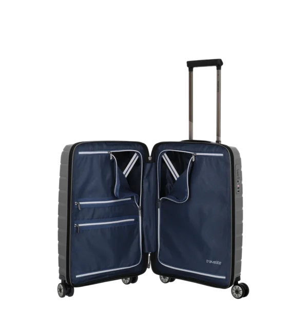 Air Base TRAVELITE Anthracite Metallic käsipagasi kohver