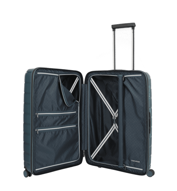 Air Base TRAVELITE Iceblue Metallic keskmine reisikohver