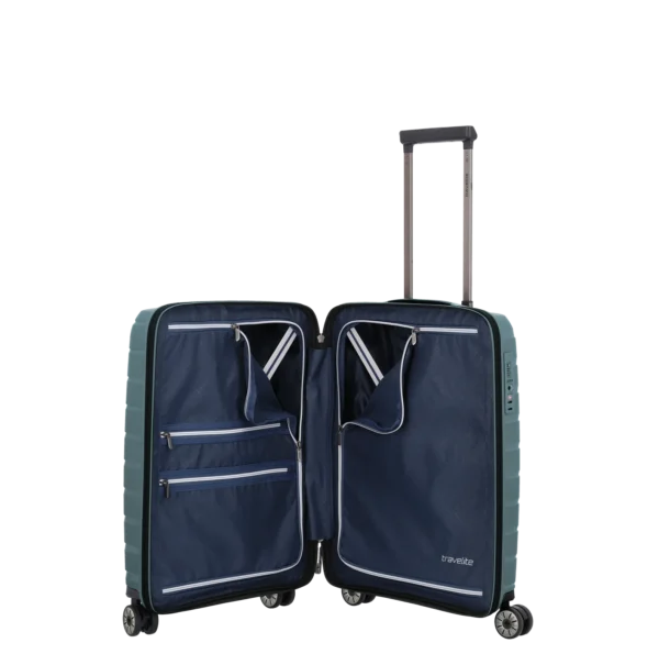 Air Base TRAVELITE Iceblue Metallic käsipagasi kohver