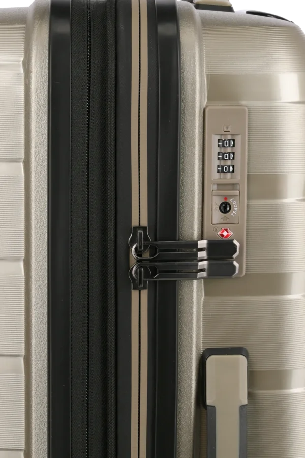 Air Base TRAVELITE Champagne Metallic suur reisikohver