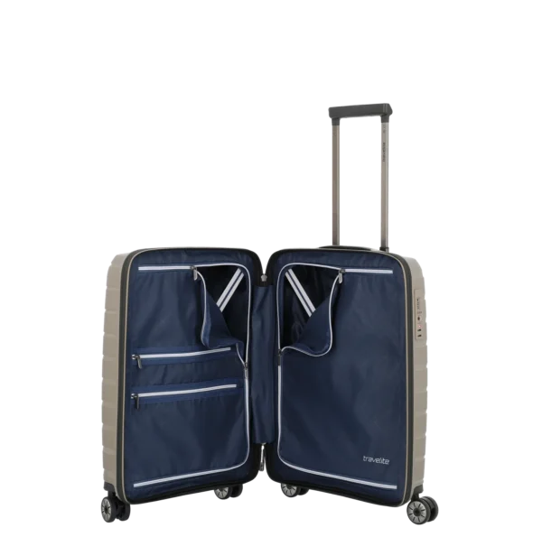 Air Base TRAVELITE Champagne Metallic käsipagasi kohver