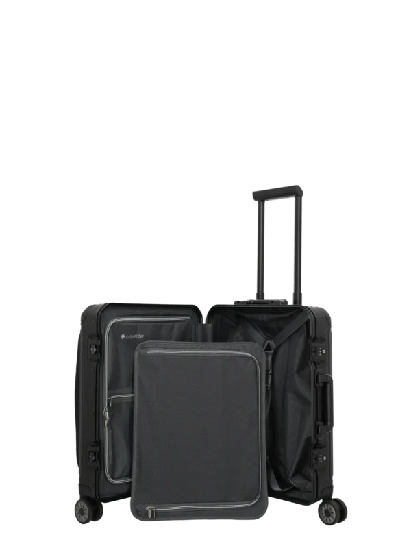 Next TRAVELITE Black front pocket käsipagasi kohver