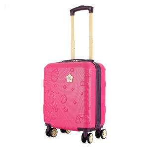 T5881-1B Roosa väike laste kohver