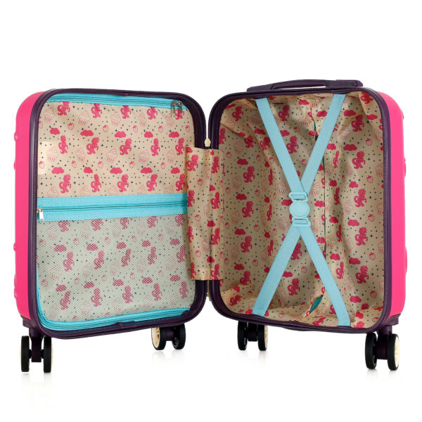 T5881-1F Roosa väike laste kohver