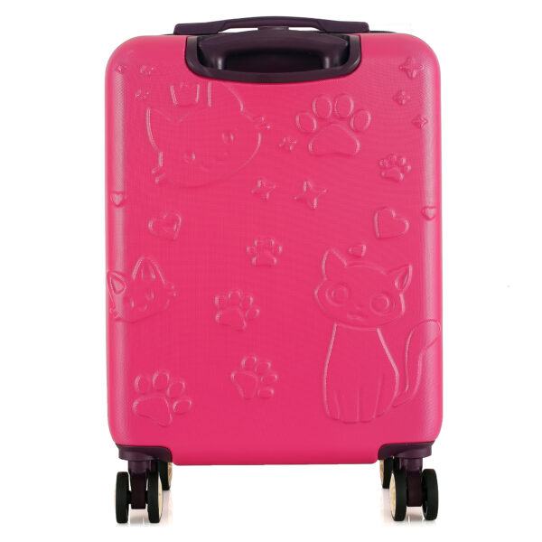 T5881-2D Roosa laste kohver