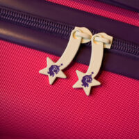 T5881-J2 Roosa väike laste kohver