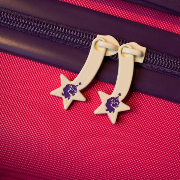 T5881-J2 Roosa väike laste kohver