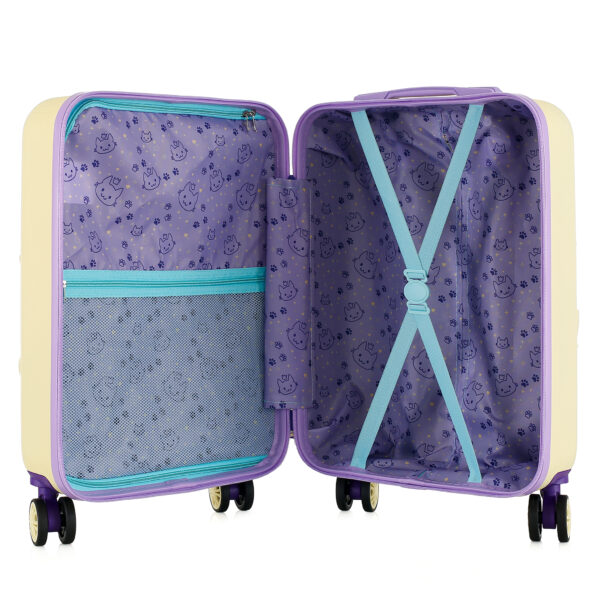 T5882-2F Valge laste kohver